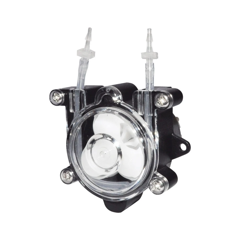 

High-Flow Peristaltic Pump 12V Miniature Dosing Pump Peristaltic Hose Pump for Lab Aquarium Liquid Dosing Pump C