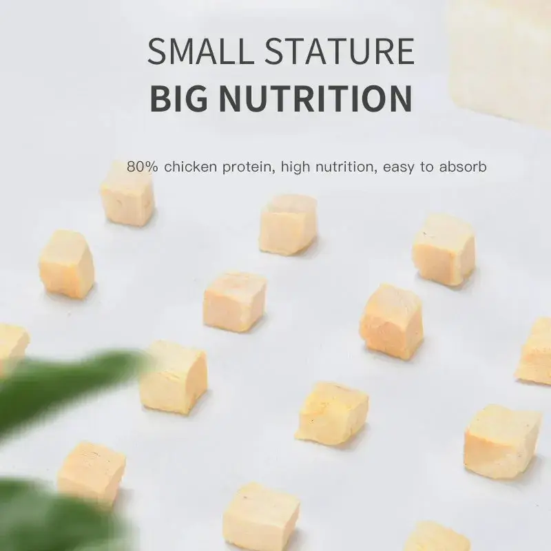 Freeze-dried Chicken Pet Treats Hamster Snack Freeze-dried Chicken Snack Cat Nutritious Freeze-dried Pet Food - Image 2