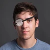 Single Eye Patch Adjustable Amblyopia Lazy Eye Patches Breathable Soft Medical Eye Patches for Left/Right Eyes 4