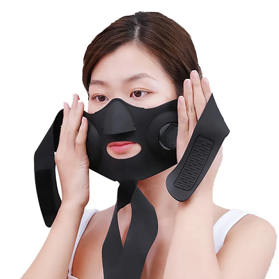 Double Chin Reducer Chin Lifting Belt Sagging Skin Face Lift V Shaped Contour Tightening Strap Anti-Wrinkle Chin Up 4