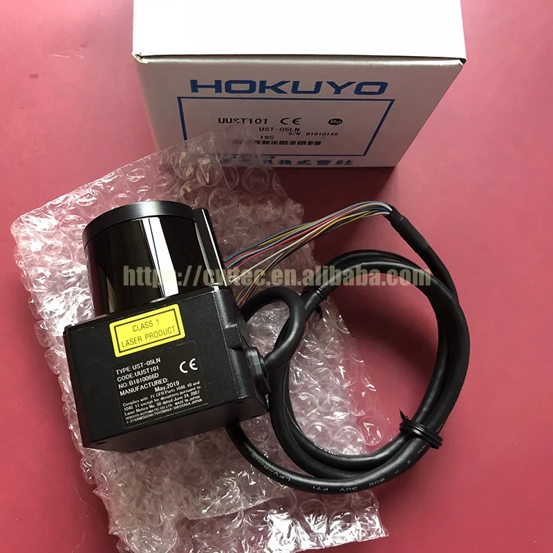 

Сканирующий лазерный датчик Hokuyo UST-05LN, дальномер с датчиком препятствий, расстояние измерения 5 м, быстрый отклик