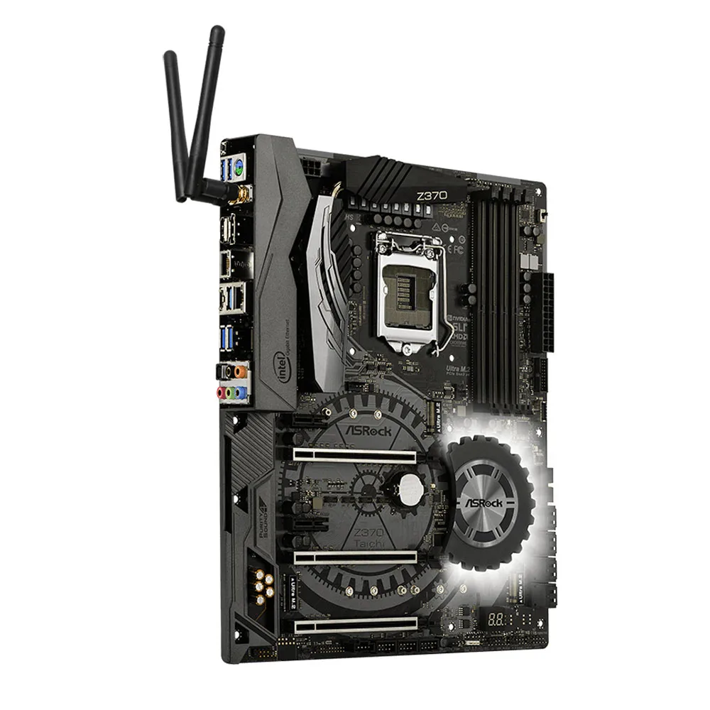 Taichi-デスクトップマザーボード,64GB,pci-e Asrock-Z370,lga 3.0