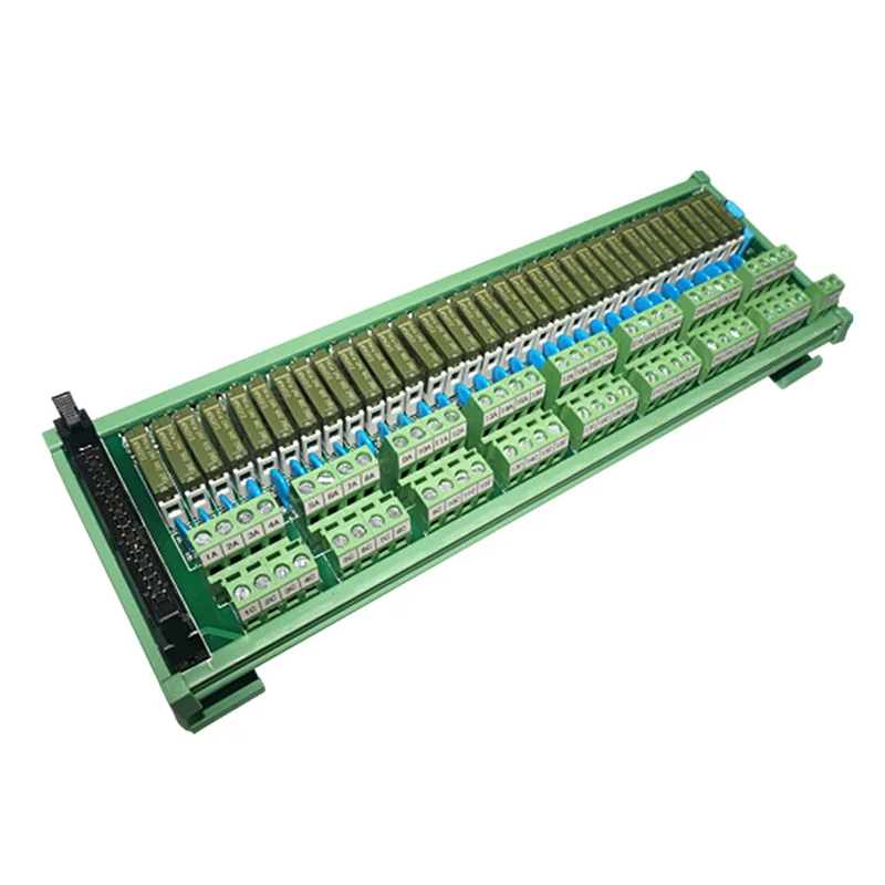 JR-B32PC-F-Q/24VDC 32 채널 릴레이 모듈 DC24V 40PIN 커넥터 PLC 보호 릴레이 모듈
