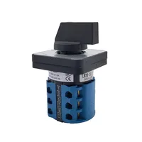 Electric 3/4 Position 12Terminals Rotary Cam Changeover Switch 500V 20A LW28-20 3