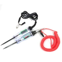 Hand Auto Circuit Tester Test Light with Extended Spring Wire Vehicle Circuits Low Voltages Light Tester for Various Car 1