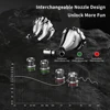 TRN Shell 4DD Planar Hybrid Headpohnes with 2Pin Detachable Cable Interchangeable Nozzle Design Earphones 5