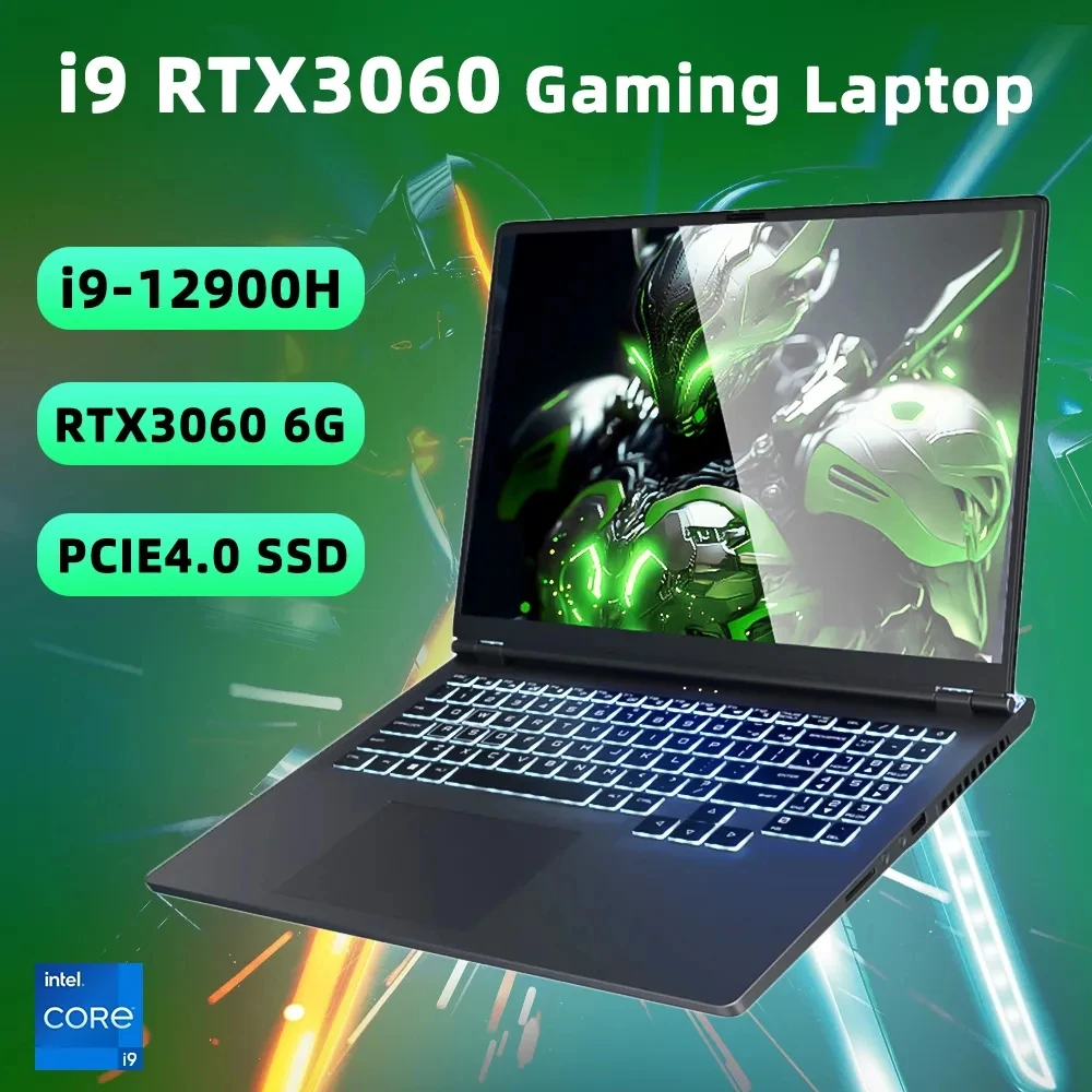GamingLaptopwithWindows11Inteli912900Hi7NVIDIARTX30606G