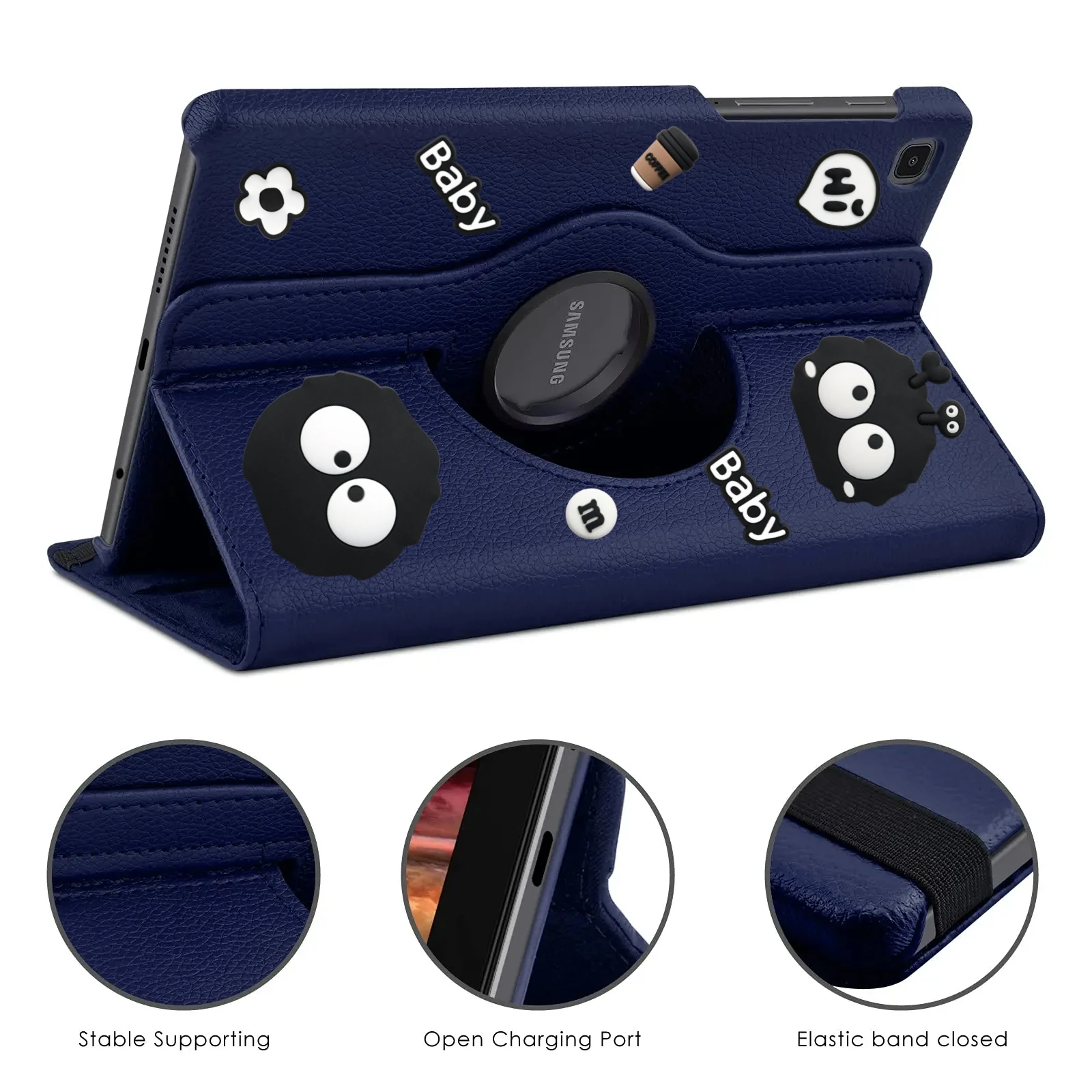 360 Rotating Stand DIY Tablet Case