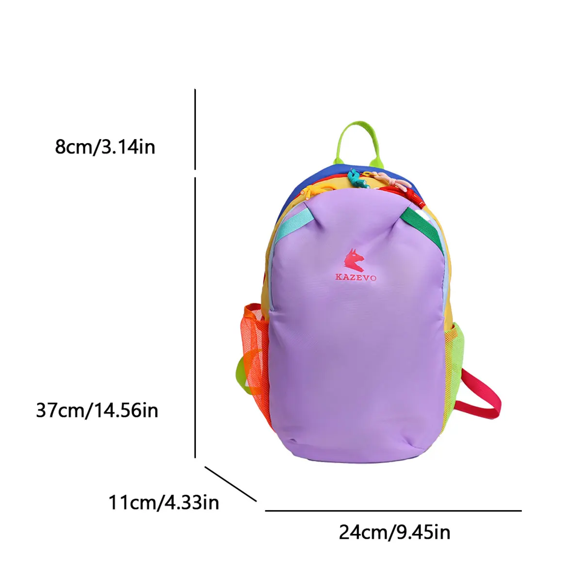 Zaino Sportivo alla Moda Stile Dopamina, Leggero in Nylon, Grande Capacità, per Escursionismo e Alpinismo - immagine 2