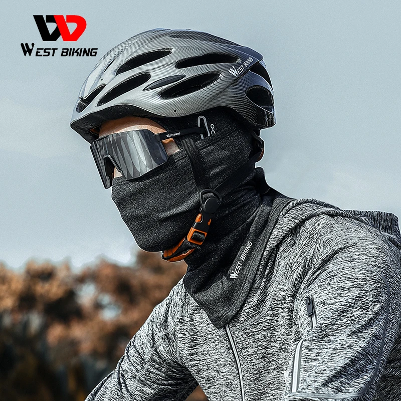 West Biking Winter Sport Cycling Cap Bike Full Face Mask Warm Fleece Balaclava Men Women Running Hiking Cycling