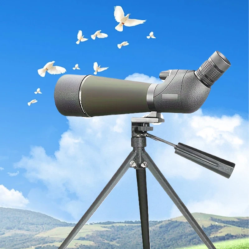 20-60x80 High Magnification scopes Telescope Monocular for Long Distance Viewing for Target Shooting and Outdoor Exploration
