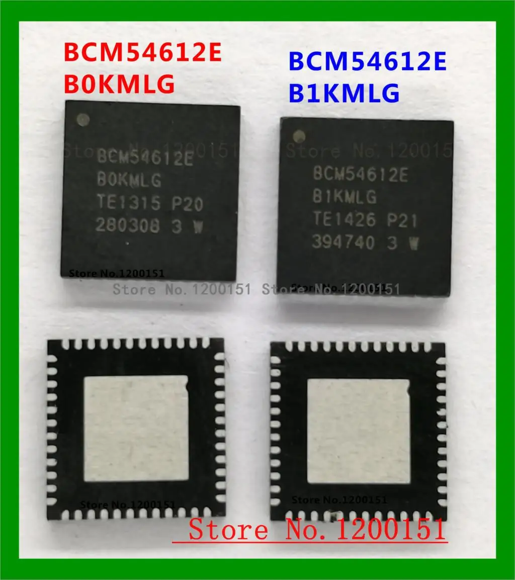 

BCM54612EBOKMLG BCM54612EB0KMLG BCM54612E BCM54612 BCM54612EB1KMLG QFN