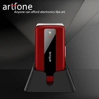 Artfone F20 Big Button Senior Flip Mobile Phone For Elderly Unlocked Celulares Single Sim Wireless FM Bluetooth 2