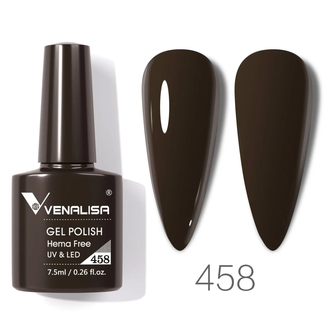 Gorgeous Full Coverage Nail Gel Polish - 7.5ml Soak Off UV LED Varnish
