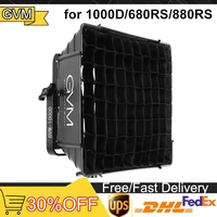 GVM Foldable Softbox Diffuser with Grid Beehive for GVM 1000D/680RS/880RS RGB LED Panel Light 11.8"x9.8" 1