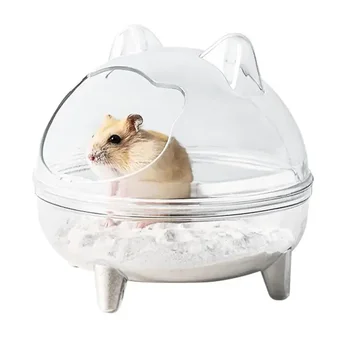Transparent Hamster Bath House 1