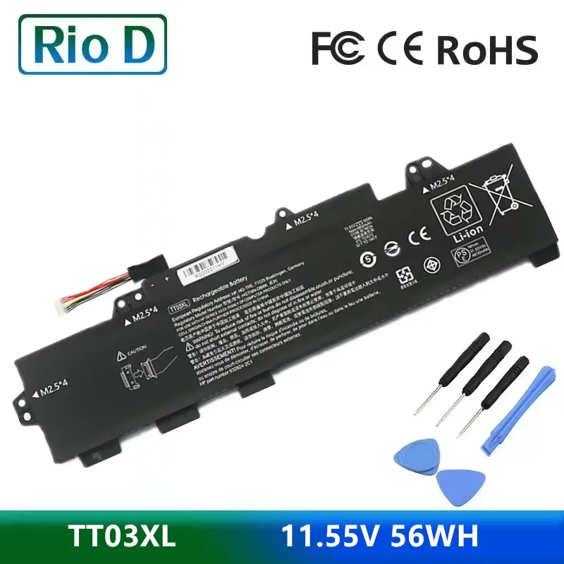 

TT03XL 11,55 V 56WH Аккумулятор для ноутбука HP EliteBook HSTNN-UB7T DB8K 850 G5 G6 ZBook 15U G5 G6 932824-2C1 933322-855