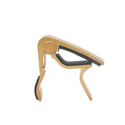 Universal Alloy Guitar Capo for Acoustic and Electric Guitars (Gold)