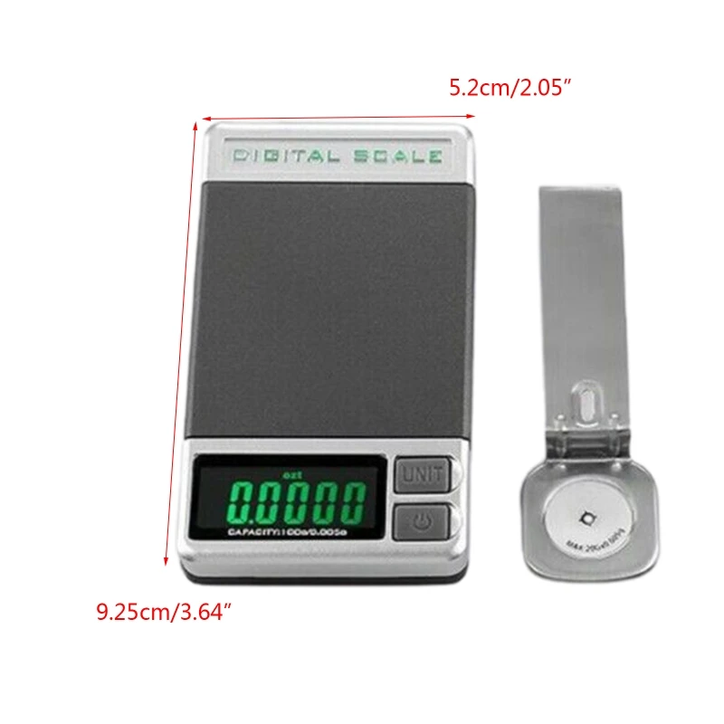 Digital Turntable Stylus Force Gauge with 5.00g Calibration We Digital Turntable Stylus Force Gauge with 5.00g Calibration We