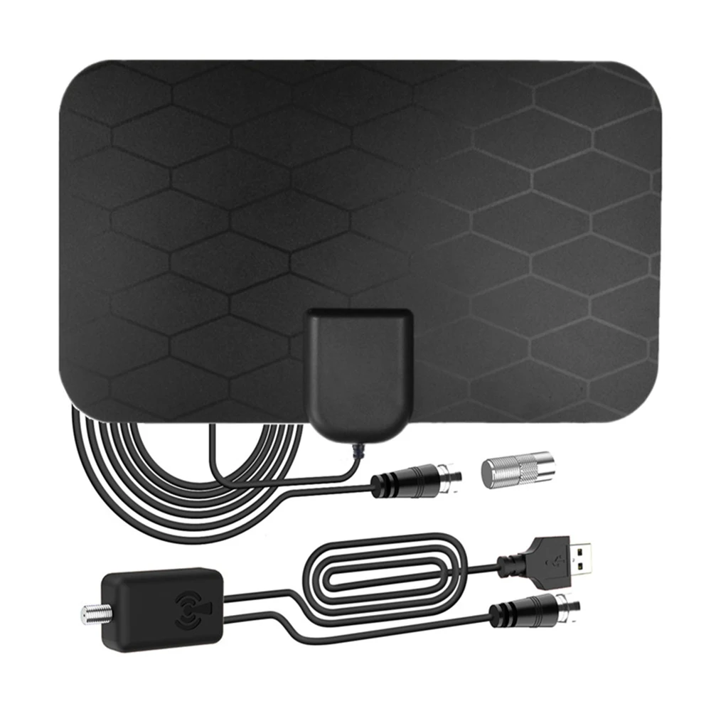 

4K HDTV Digital Antenna 29DB High Gain HD TV TV Box Digital 3000 Miles Booster Active Indoor Aerial Flat Design Signal Amplifier