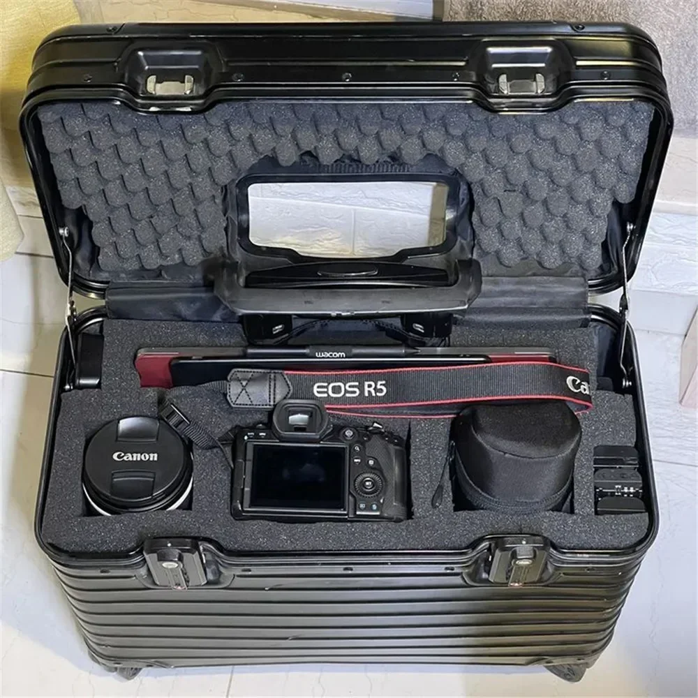 Tool Box Tool Box Built-in Black Foam Sheets Pre-cut Inserts Anti-fall Packing Pre-cut Foam for Tool Case