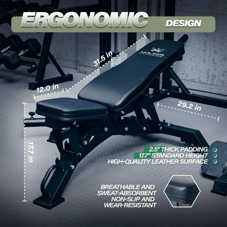 Adjustable Strength Training Bench 5