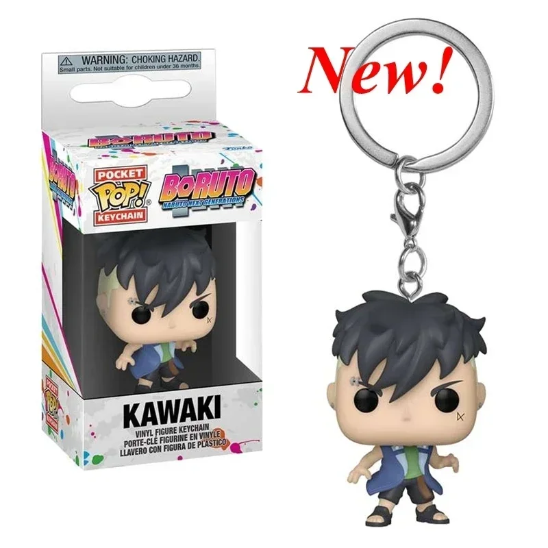 Funko Pocket Keychains Naruto Series: 22 Styles Anime Action Figures featuring Iconic Characters