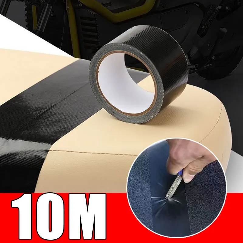 Car Seats Self Adhesive Leather Repair Tape for Sofa Handbags Jackets Furniture Shoes First Aid Patch Leather Patch DIY Black 25 30cm self adhesion litchi faux synthetic leather repair patch multicolor pu sofa hole repair car sticker decoration dropship