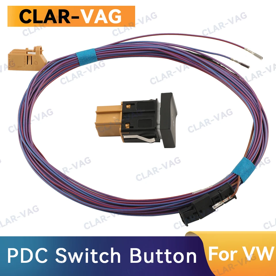 

16D 927 122A для VW Golf MK6 Jetta MK6 PDC переключатель для помощи при парковке кнопка управления кабель OPS реверсивный радар переключатель 16d927122a