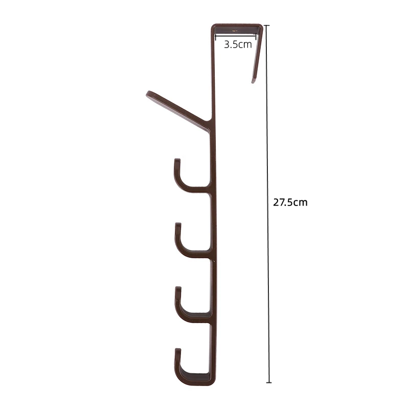 Creative Home 5 Hooks Portable Wardrobe Coat Hook Kitchen Bathroom Behind Door Towel Hanger Storage Hooks,multi purpose hooks,kitchen hooks,wall organizer hook,wall mount hooks