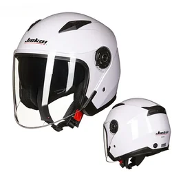 Men Motorcycle half Helmets Dual Lens Scooter Moto Helmet Casco vespa village Riding capacete de motocross Helmets/