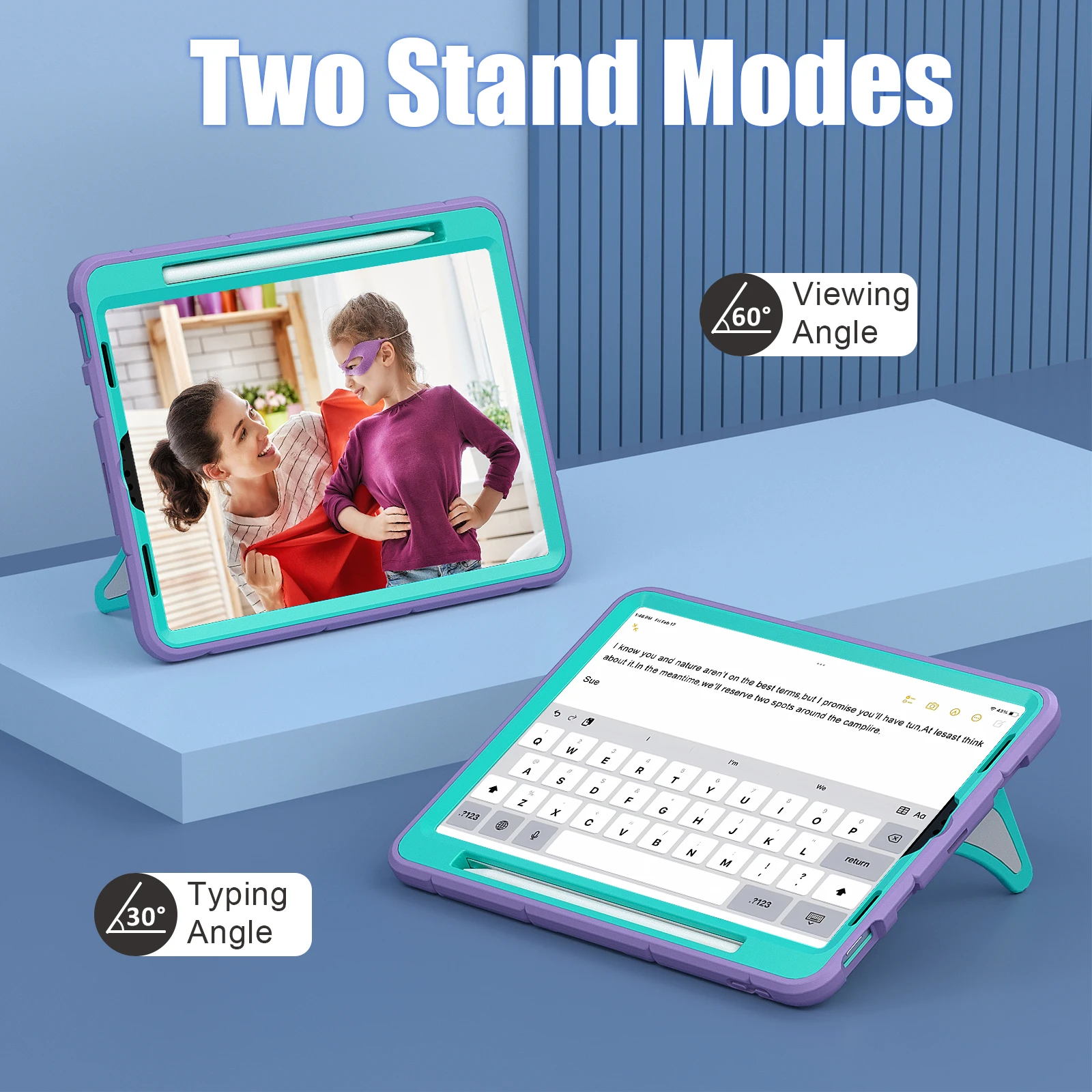 Enhanced Armor Case for Tablets - Kids Protective Cover