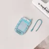 1 inch mobile phone modeling transparent photo frame pendant certificate photos key chain idol pendant 5