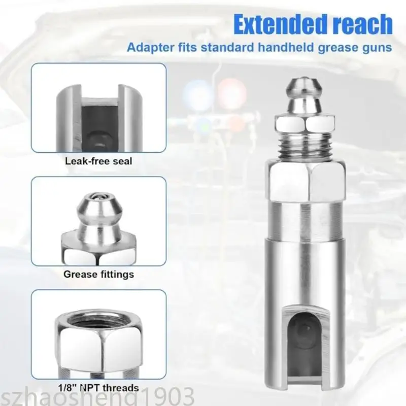 B5XC Quick Grease Guns Fitting Lubrication Dispenser Tool for Maintenance
