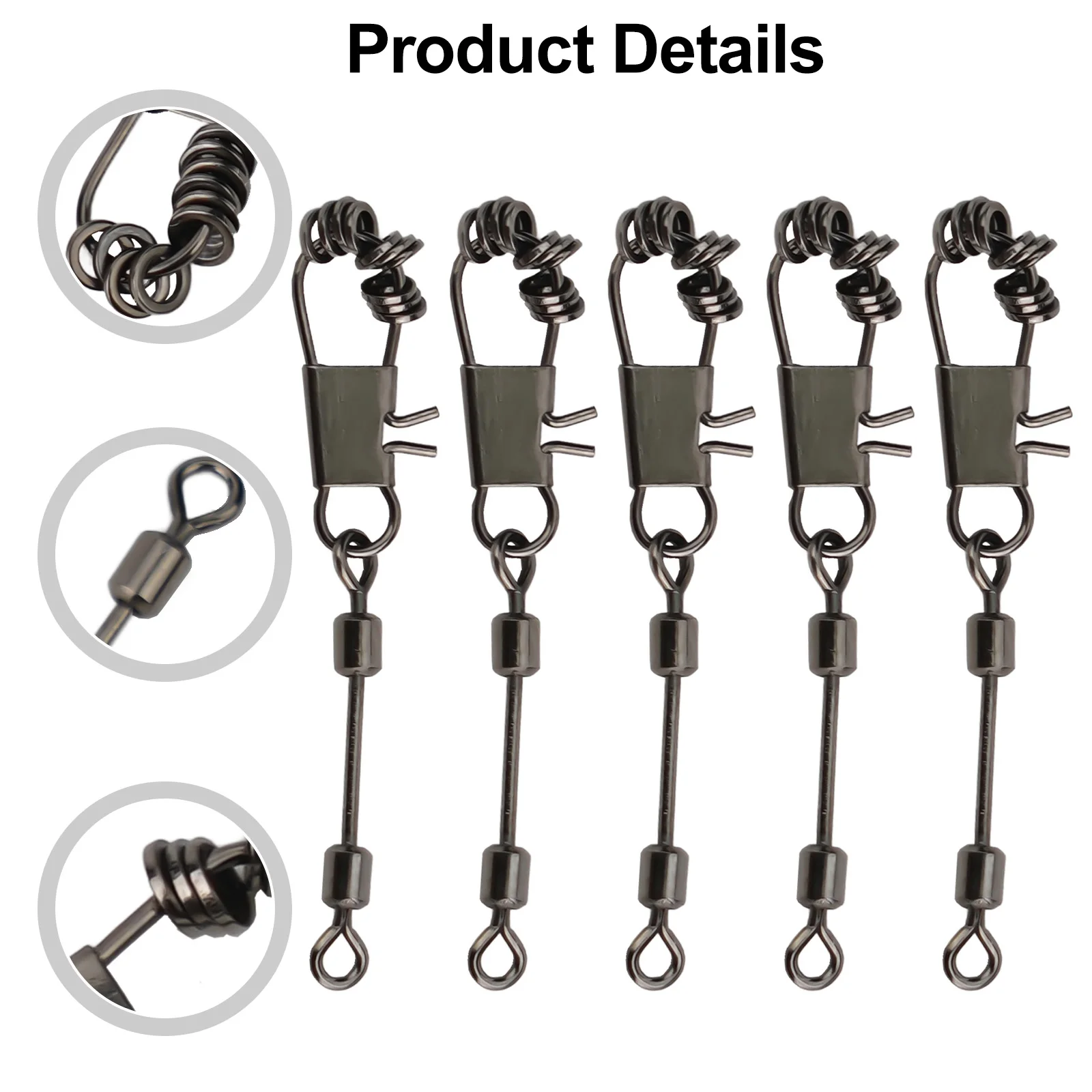 10/20/50 Stück KLEINE OVAL-TIPPET RINGS 2mm O-Ring-Rio Leader Fliegenfischen O-Ring Starker Ring Fliegenfischen Leader Tippet Ringe