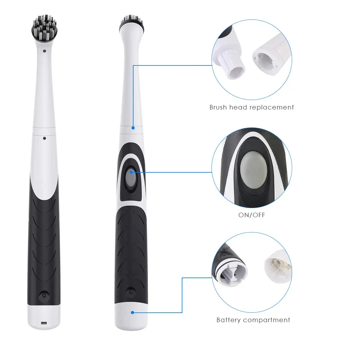 فرشاة تنظيف كهربائية ، جهاز تنظيف ، شقوق ، منظف حم...