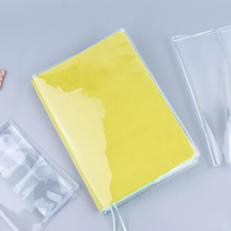방수 PVC 투명 보호 슬리브, A6 A5 노트북 저널 플래너 북 다이어리 보호 커버, 사무용품, 신제품
