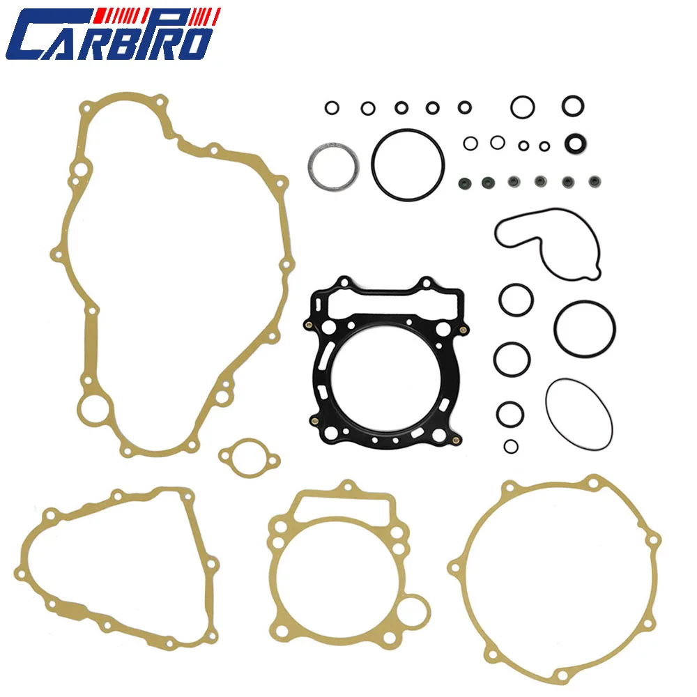 One Set Complete Gasket Kit Top & Bottom End For Yamaha Yfz450 Yfz 450