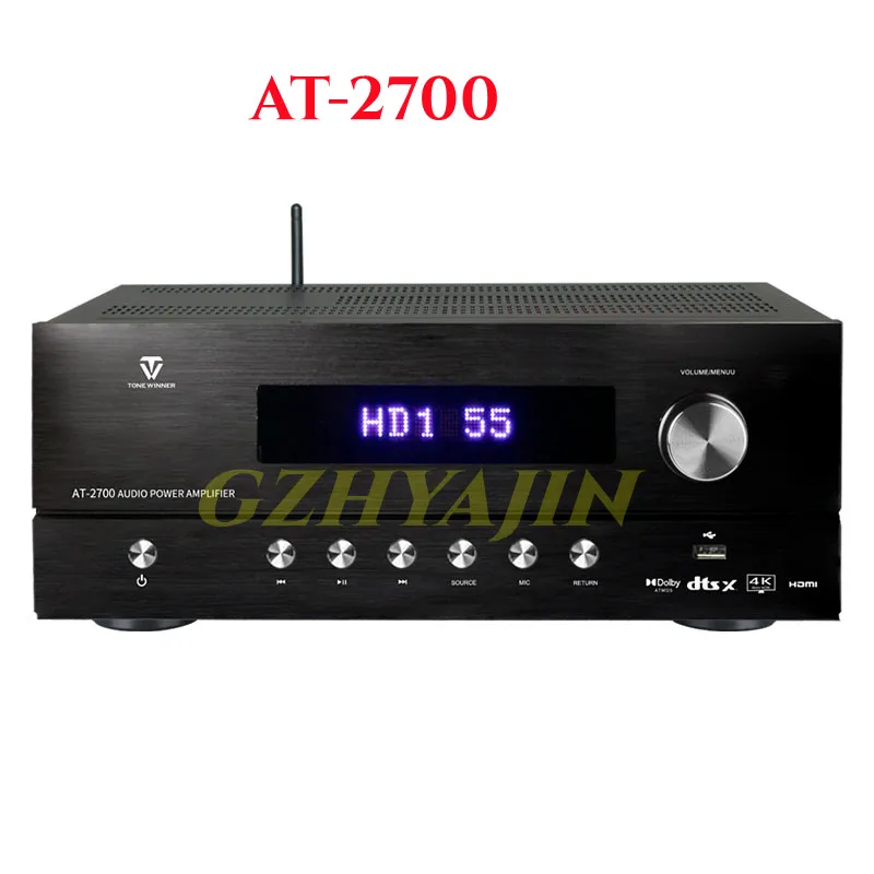 

Winner AT-2700 panorama sound power amplification household 7.1 channel amplifier 120W*7