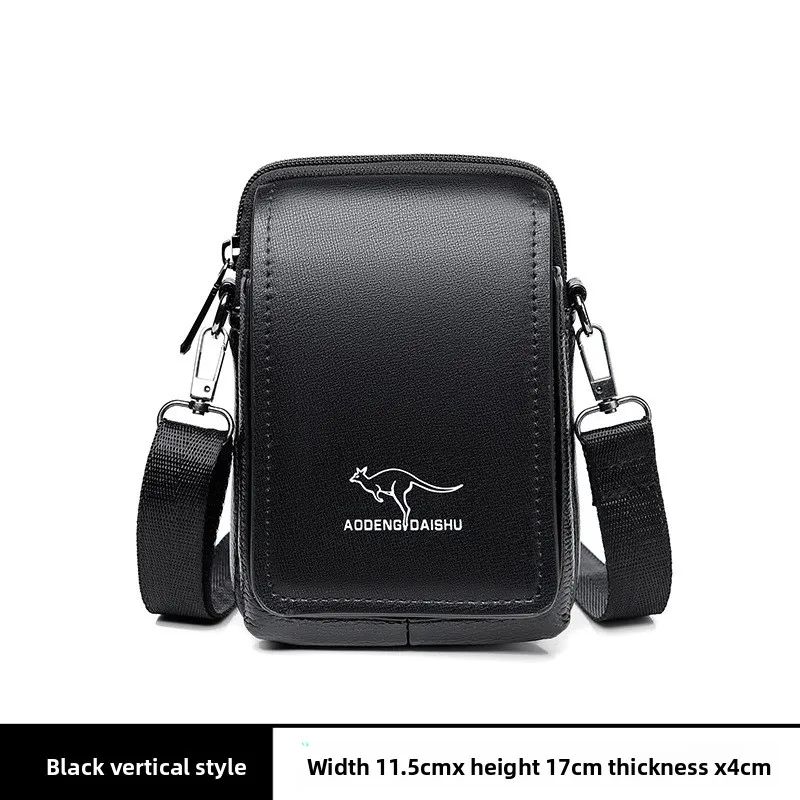 New Men's Mobile Phone Key Integrated Crossbody Bag Business Fashion Waist Bag For Phone