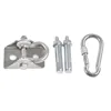 Rotating Stainless Steel Roof Swing Hook Fixed Buckle Hammock Yoga Sandbag Thickened Sturdy Durable Strong Load-bearing Capacity 5