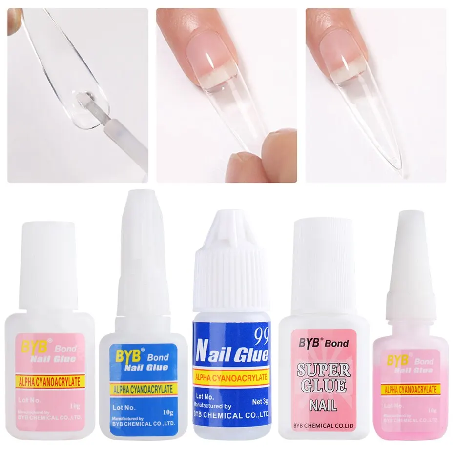 Fast Drying Nail Tips Glue Gel For False Tips Extend Nails Transparent Function Nail UV Gel Base Coat Rhinestones Glue Varnish Nail Extension Gel Nail Gel