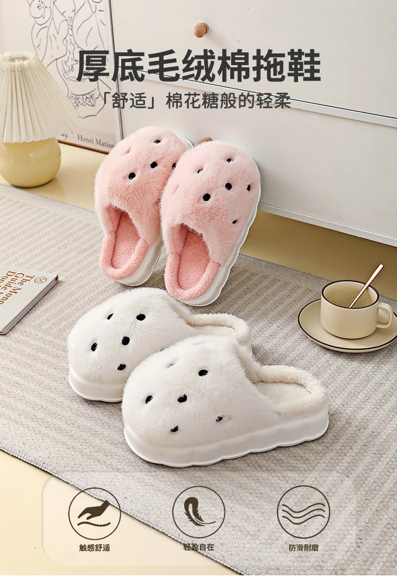 

Бесплатная доставка, Симпатичные пушистые шнауцеры, женские 3d мюли из меха животного для дома, унисекс, новые тапочки, семейная обувь