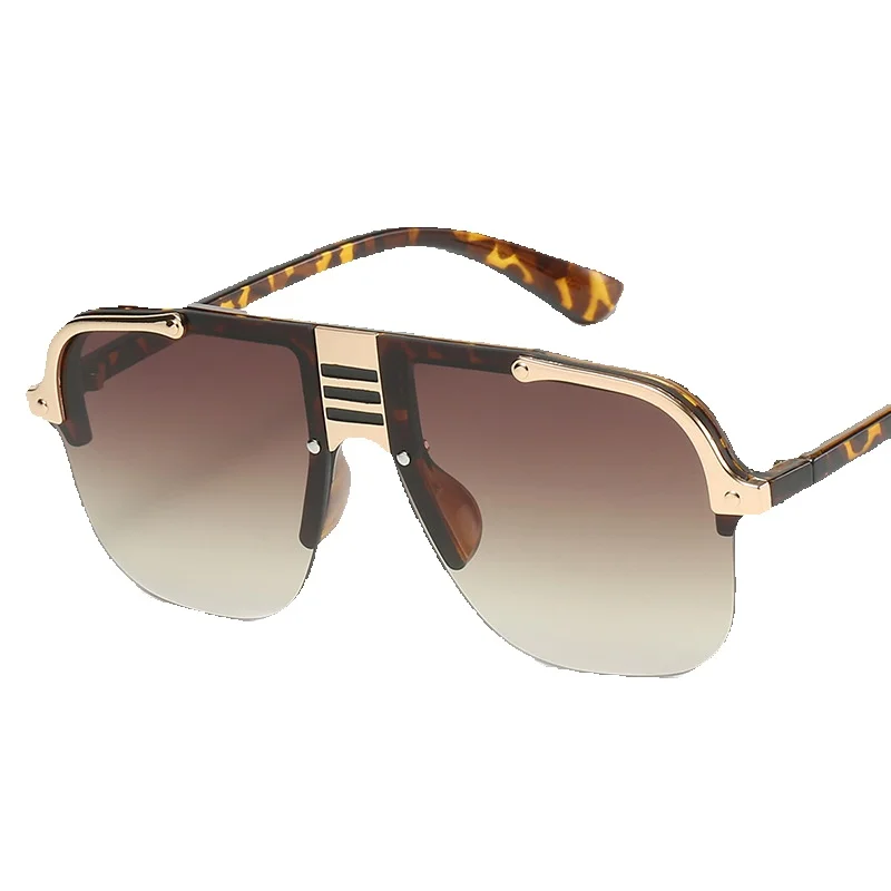 Yingling Personalized Metal Modern Show Trend Sunglasses Men's Fashion Internet Celebrity Toad Glasses_voghion.com