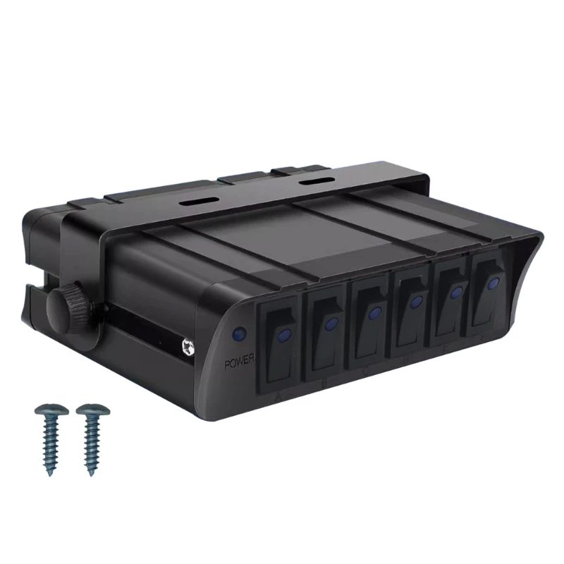 

6-клавишный тумблер, панель переключателей, 40 А, 12 В, панель переключателей