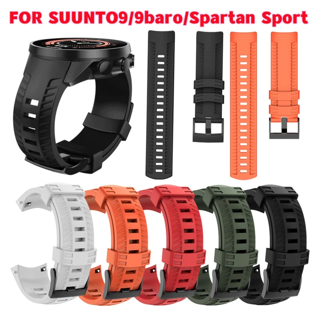 Cinturini Suunto Eleganti Cinturino Nylon Per Orologio Suunto 7/9 BARO/D5 - Ricambio Sportivo, Leggero E Traspirante, 24 Mm Ricambio Cinturino Sportivo