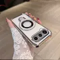 Silver U holder