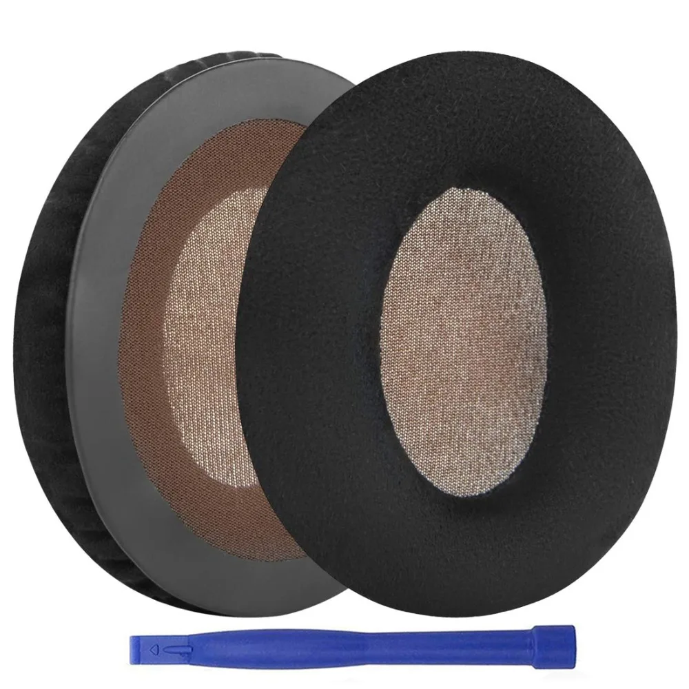 

1Pair Replacement Velvet Earpads Ear Pad Cushion Cups Muffs Repair Parts for Sennheiser Momentum 1.0 1 One On Ear Headphones