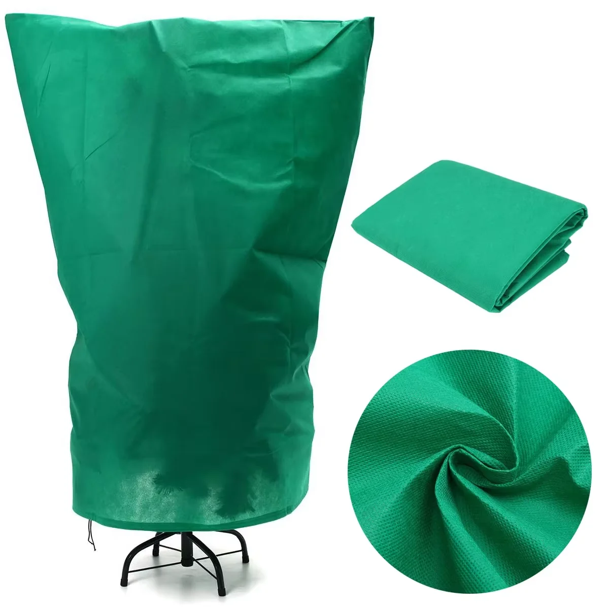 1pc Winter Plant Protection Bag Non-woven Anti Freezing Anti-Frost Bag Outdoor Yard Vegetation No Zipper Style plant protection bag plant frost cover