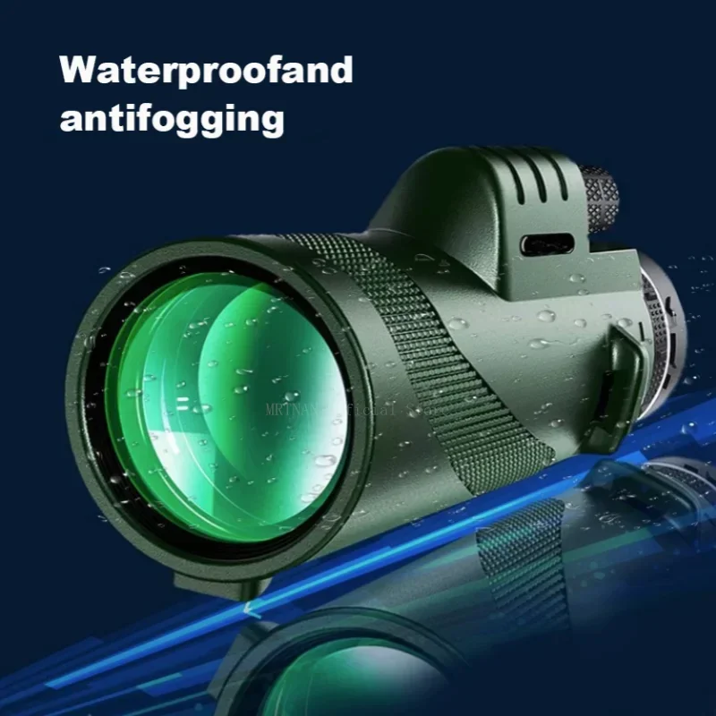 80x100 Portable Zoom HD 5000M Telescope Folding Long Distance Mini Powerful Telescope for Hunting Sports Outdoor Camping Travel 3